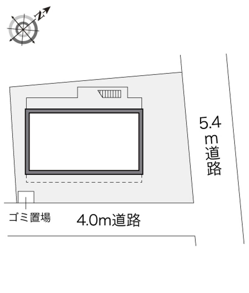 レオパレスコンパーノ 配置図