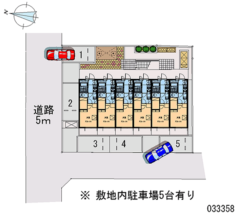 レオパレスＫｏｓｍｏｓ 月極駐車場