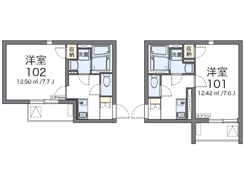 クレイノリヒト 間取図