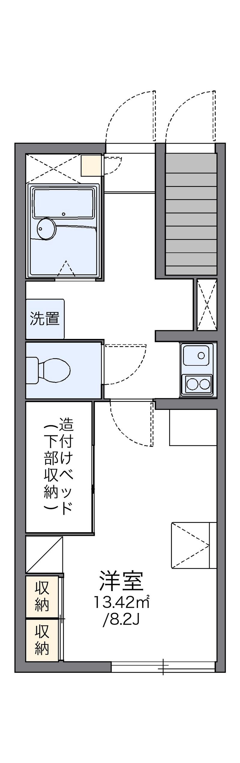 レオパレスＴＯＰＡＺ 間取図