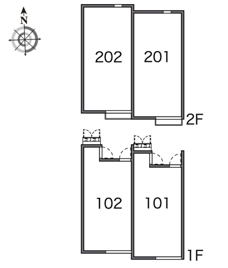 レオネクストヴューテラス 間取り配置図