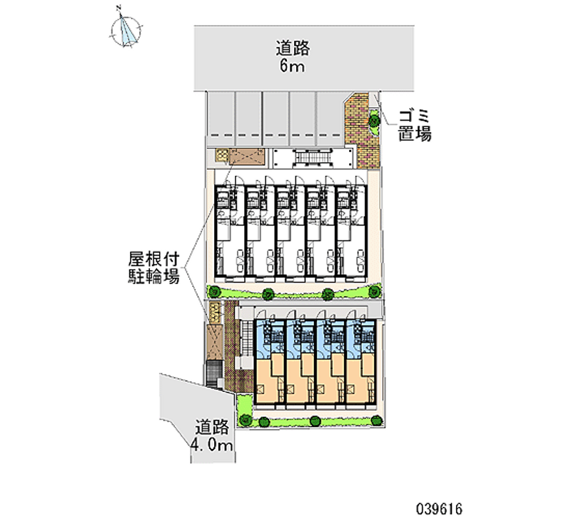 レオパレスＳＡＫＡＥⅡ 区画図