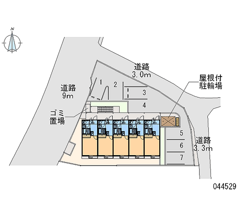 44529月租停車場