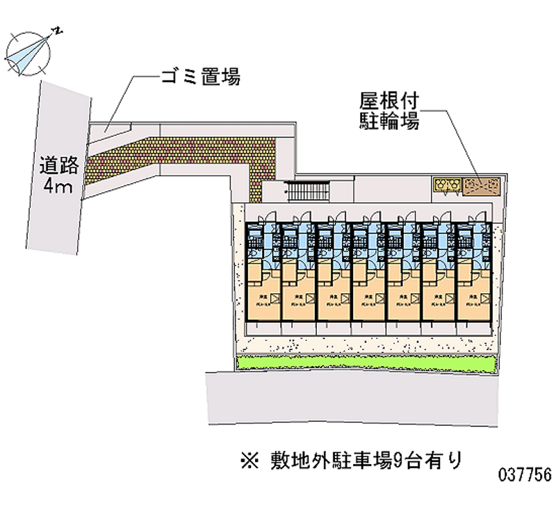 37756月租停车场