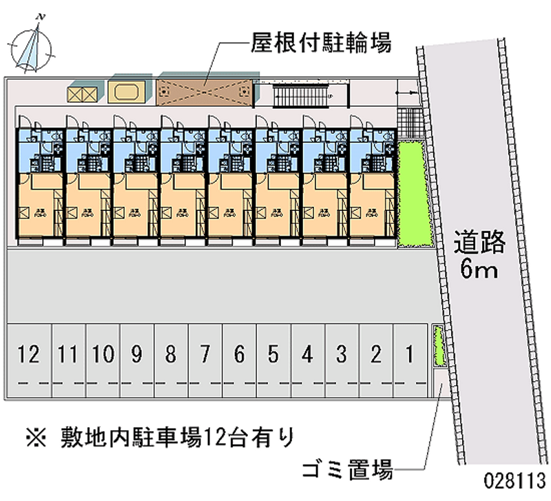 28113 Monthly parking lot