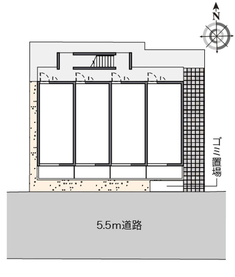 クレイノ田原 配置図