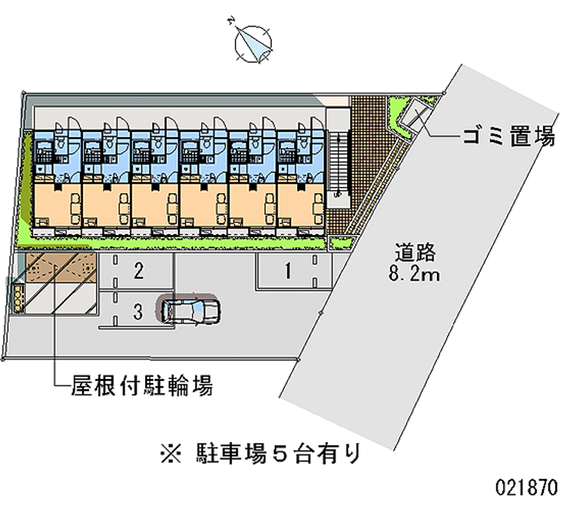 レオパレスガーデン 月極駐車場