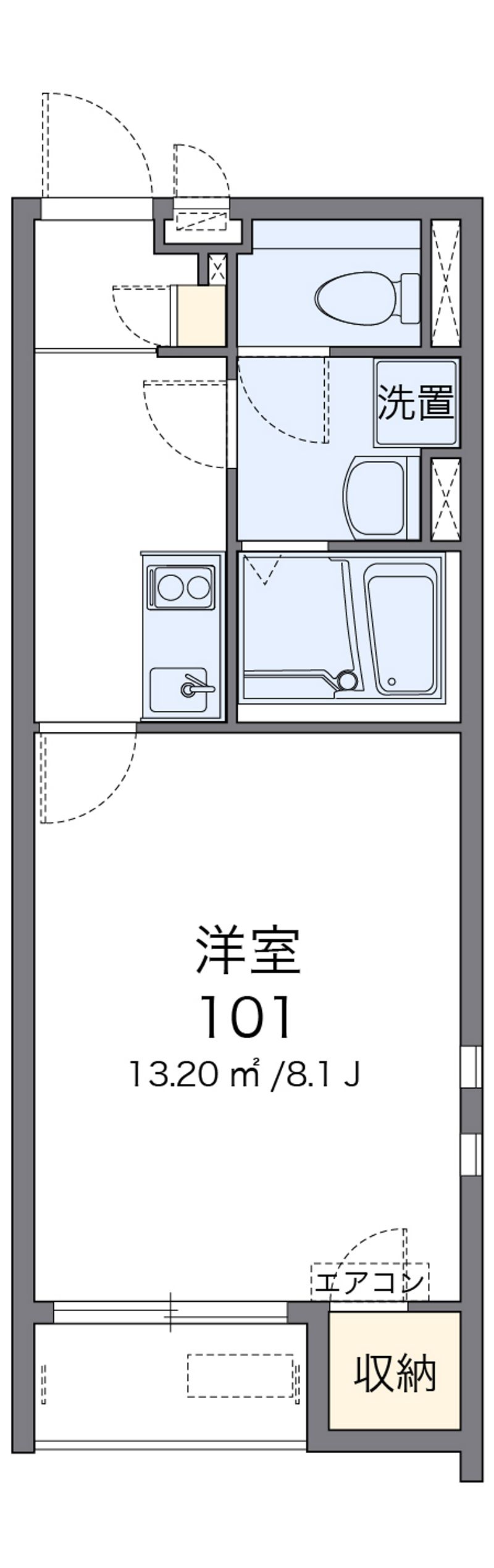 クレイノコンフォール 間取図