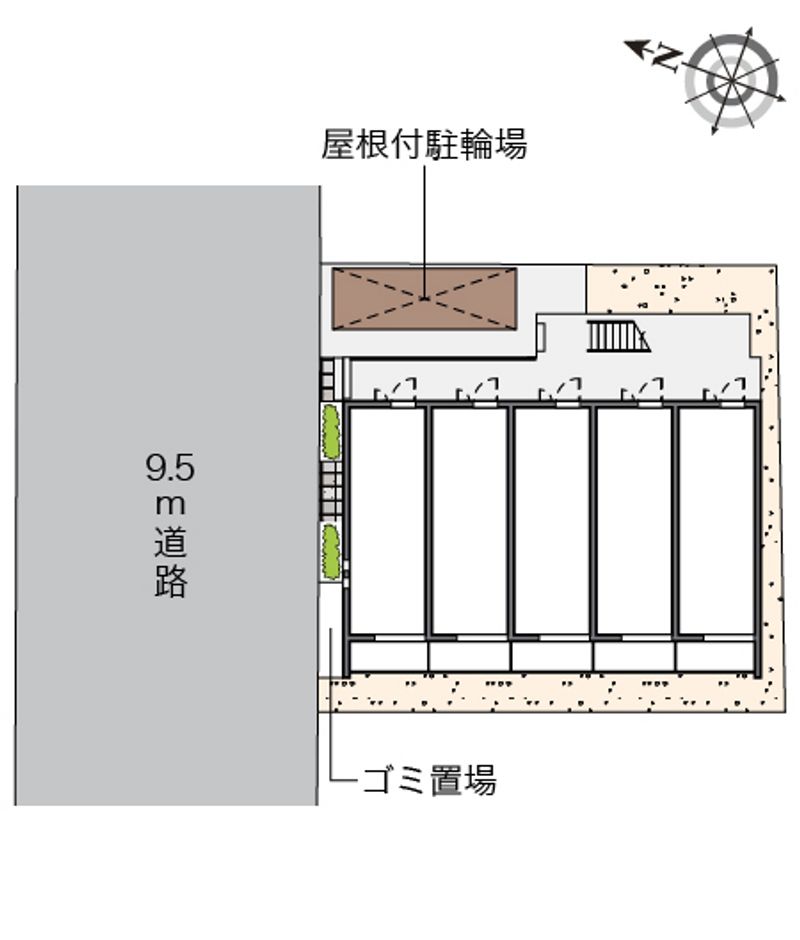 クレイノフルール 配置図