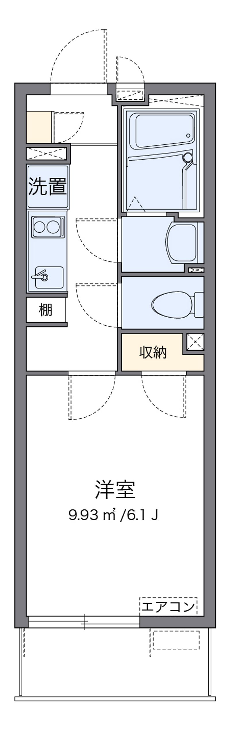 クレイノ亀戸 間取図