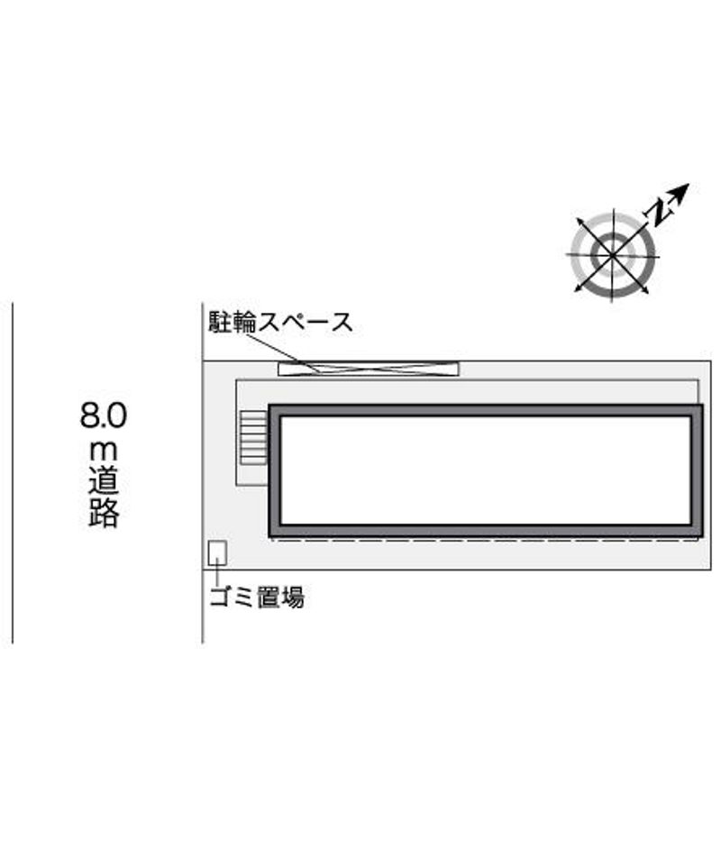 レオパレスアルカディア 配置図