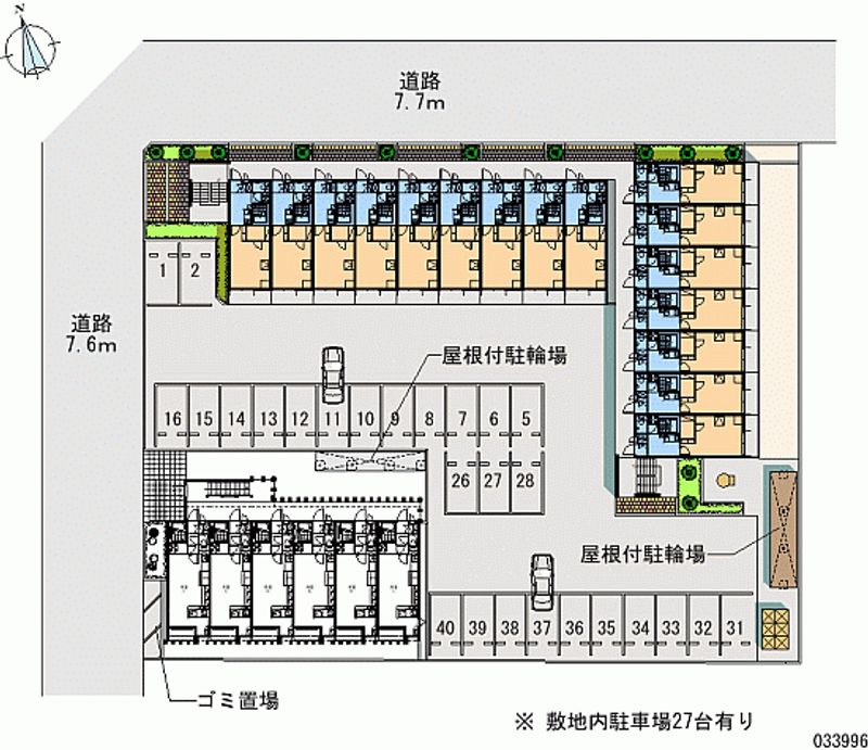 33996 Monthly parking lot