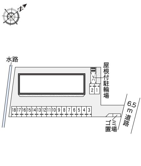 レオパレス21】レオネクストYUKA2（月極駐車場）