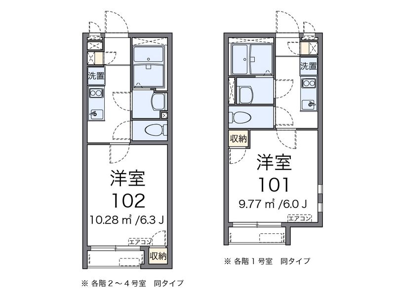 クレイノアベニューⅢ 間取図