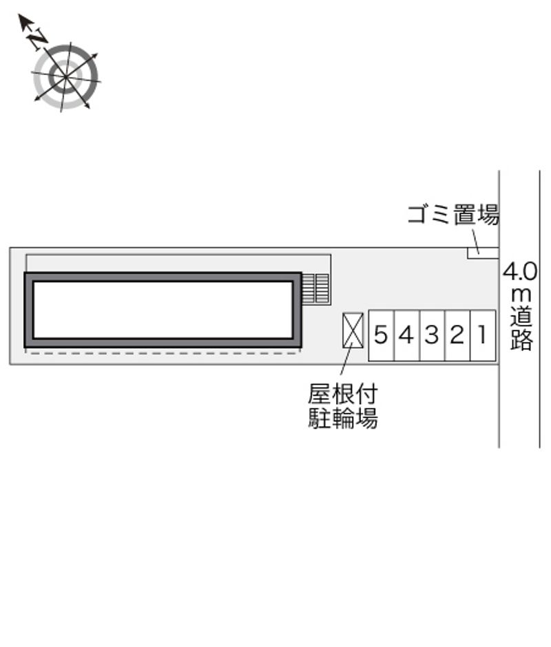 レオパレスウェルスⅡ 配置図