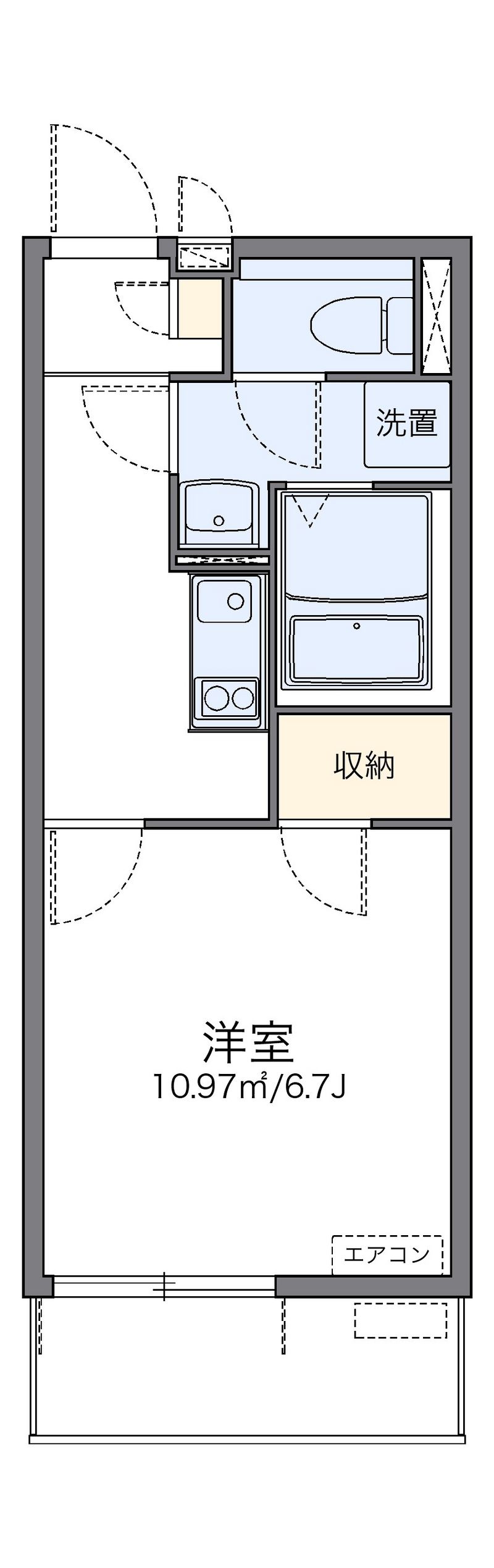 LEONEXT Green Park Toneri 户型图