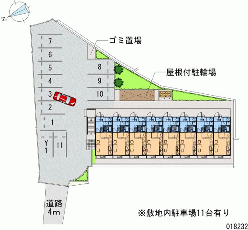 18232月租停車場