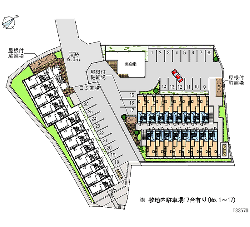 33576 Monthly parking lot