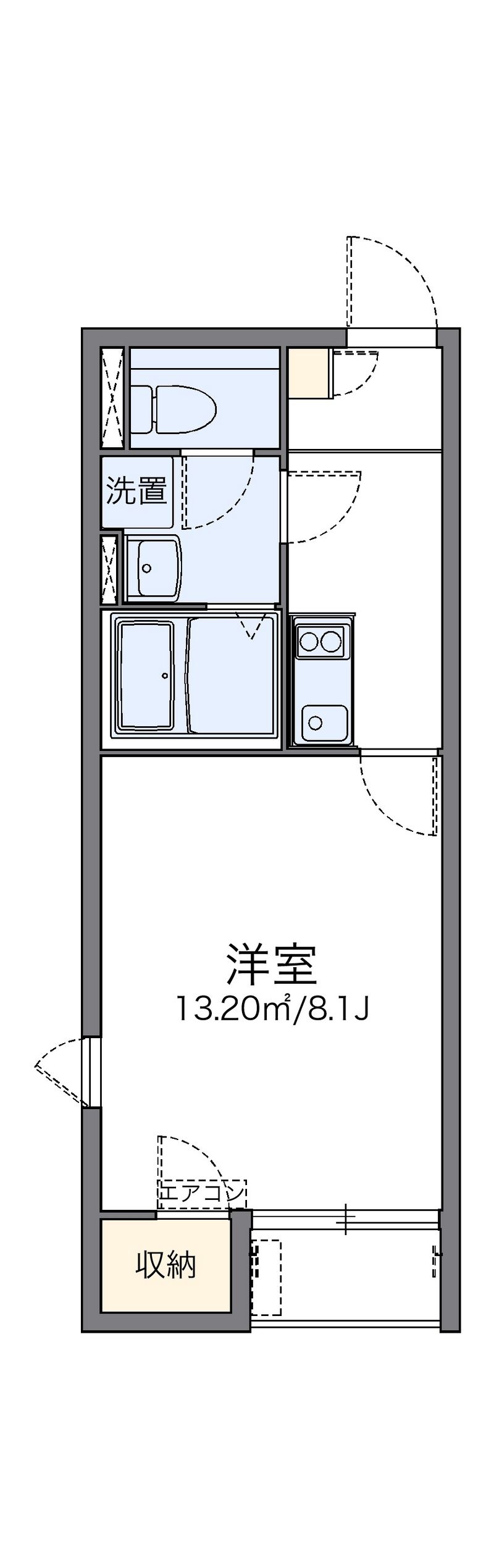 レオネクストクレール 間取図