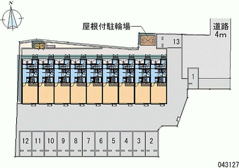 43127月租停車場