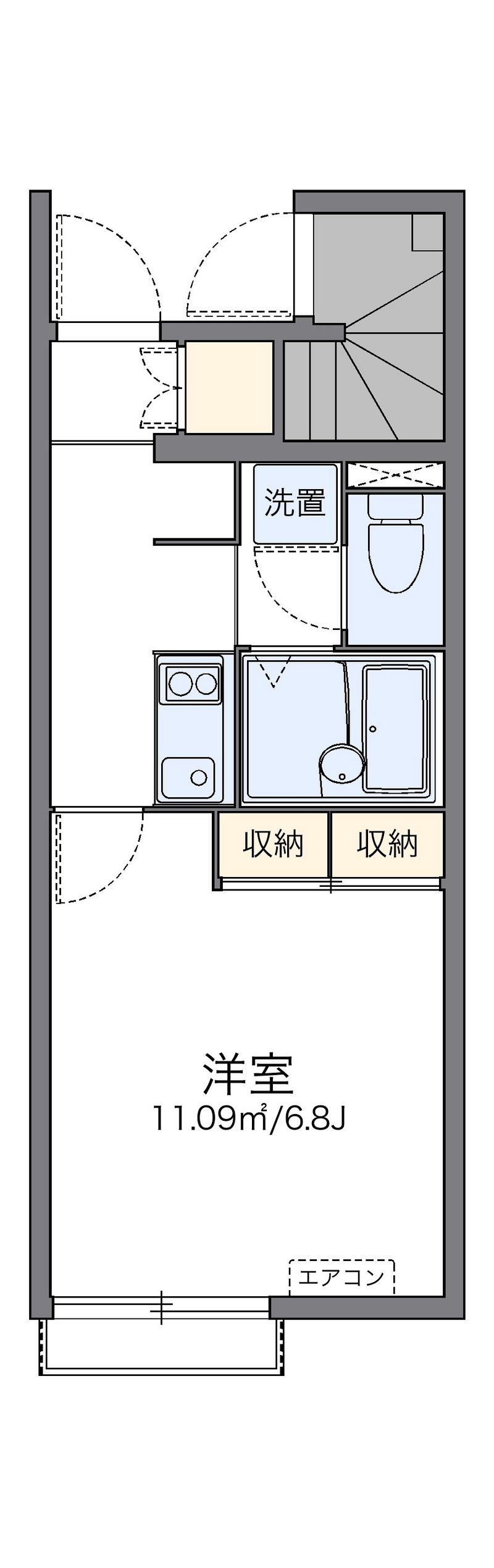 レオネクストソレイユ 間取図