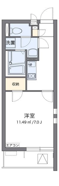 クレイノ桜 間取り図