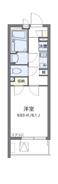 クレイノ与野 間取り図