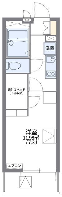 レオパレスコリーヌ 間取り図