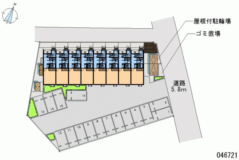 レオネクストグリッターバガボン 月極駐車場