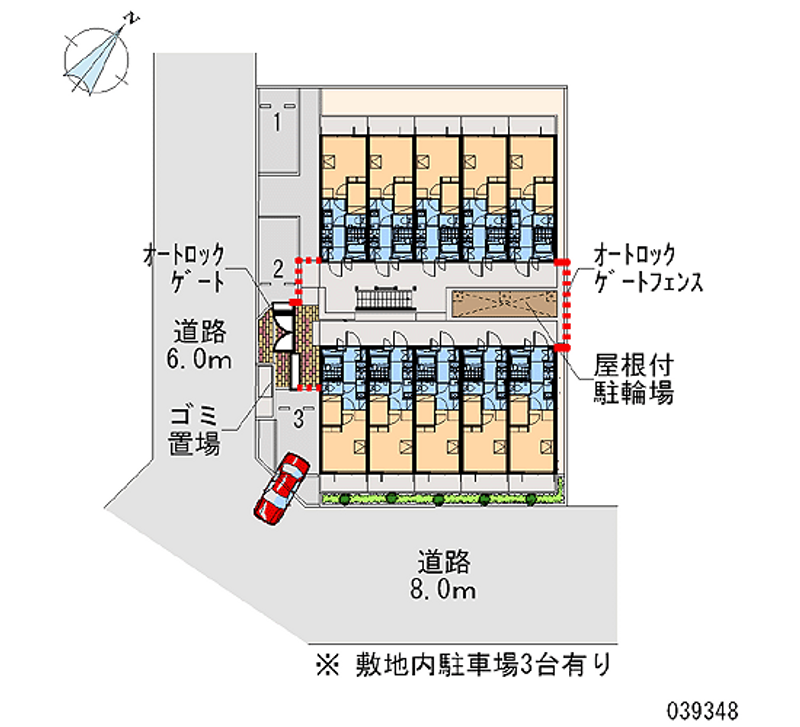 レオパレス東千葉 月極駐車場