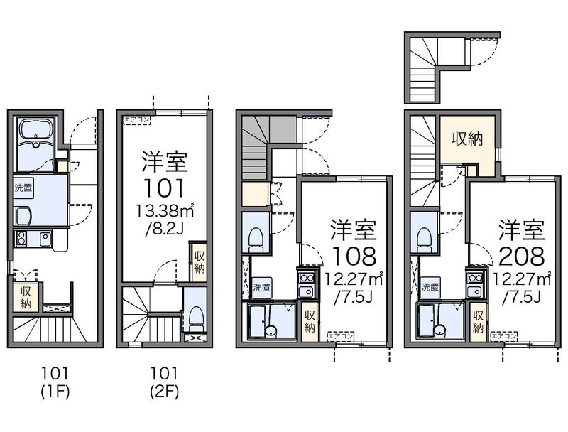 レオネクストＬｉｂｒｅ西中山 間取図