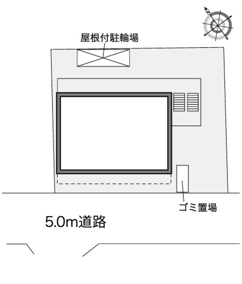 レオパレスＭａｋｅａｒｒｏｗⅡ 配置図