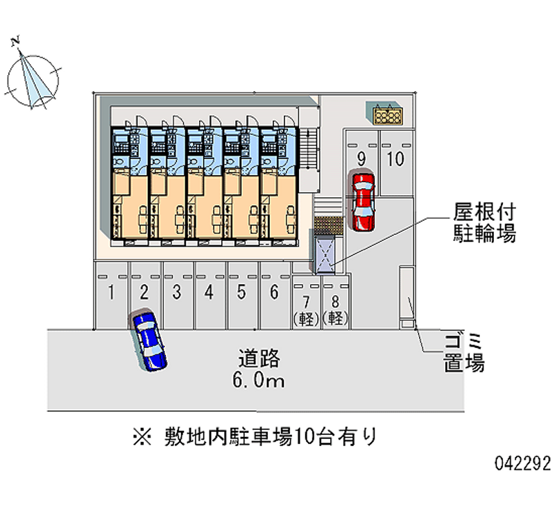 42292 Monthly parking lot