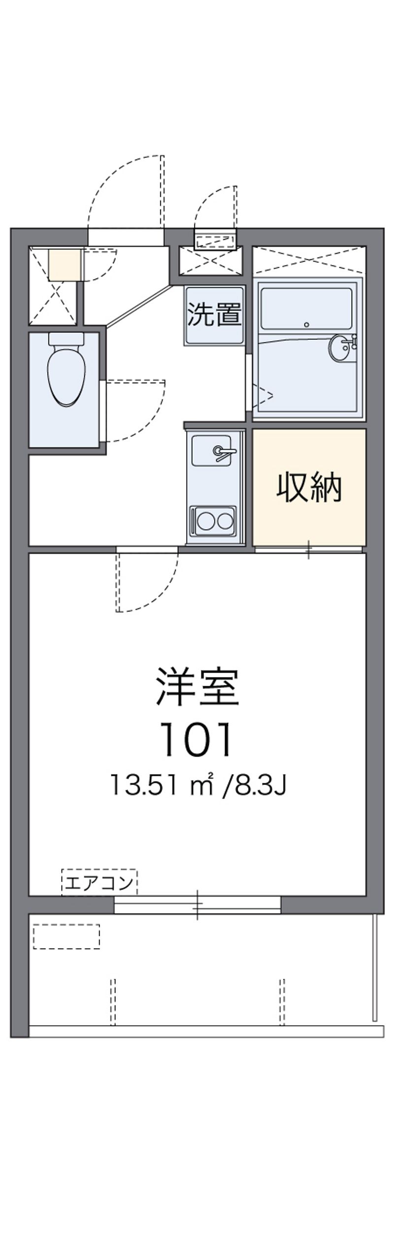 レオネクストヒルクライム 間取図