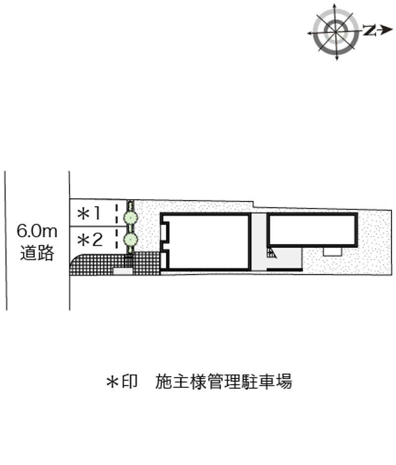 レオネクストシャルム桃山 配置図