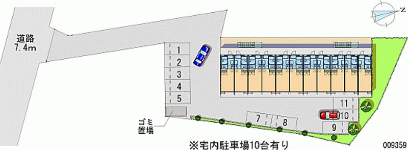 09359月租停車場