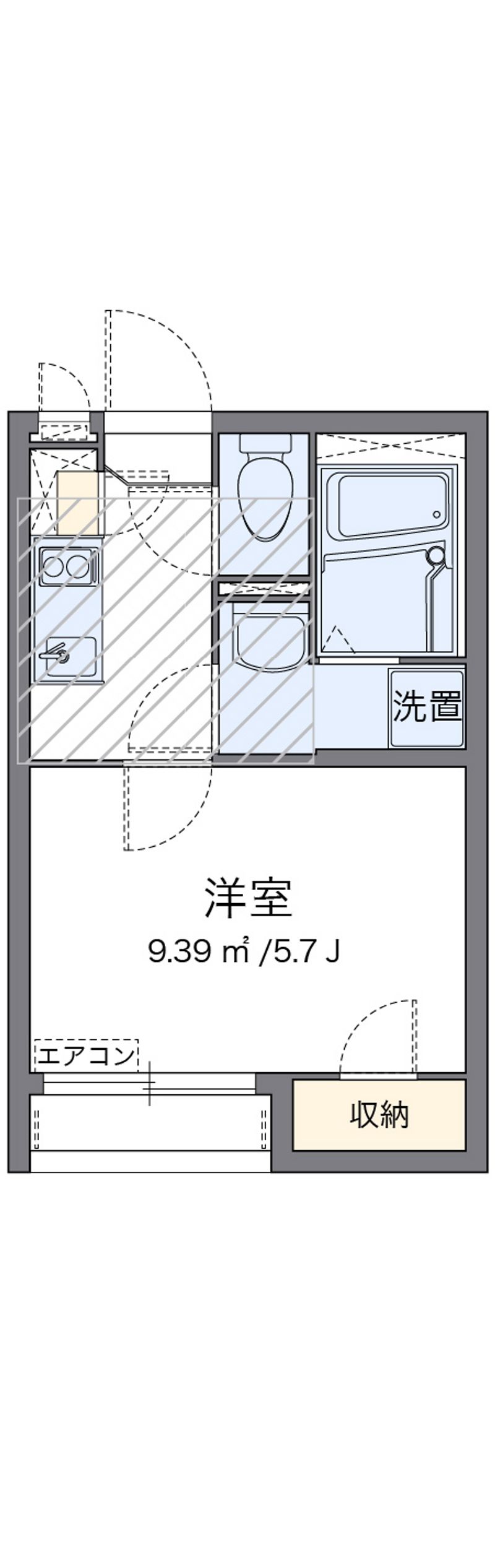 ミランダアナスタシアⅡ 間取り