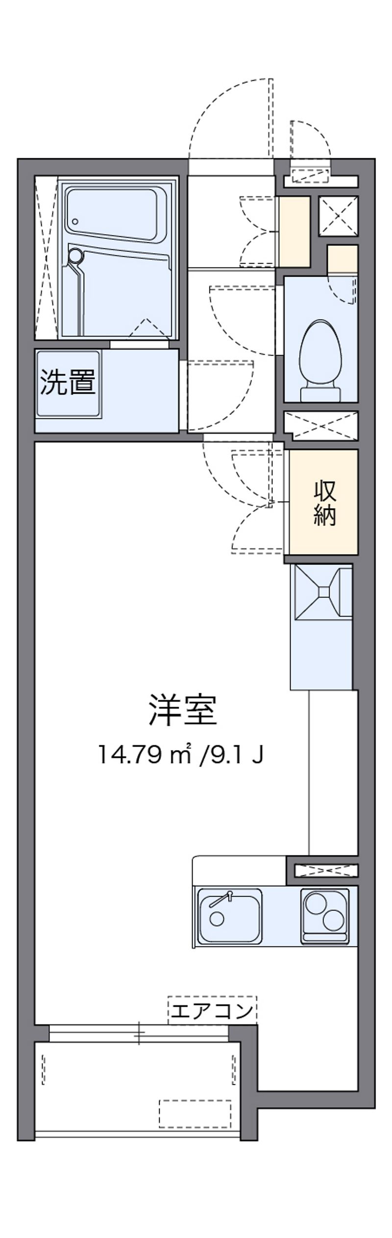 レオネクスト大田西館 間取図