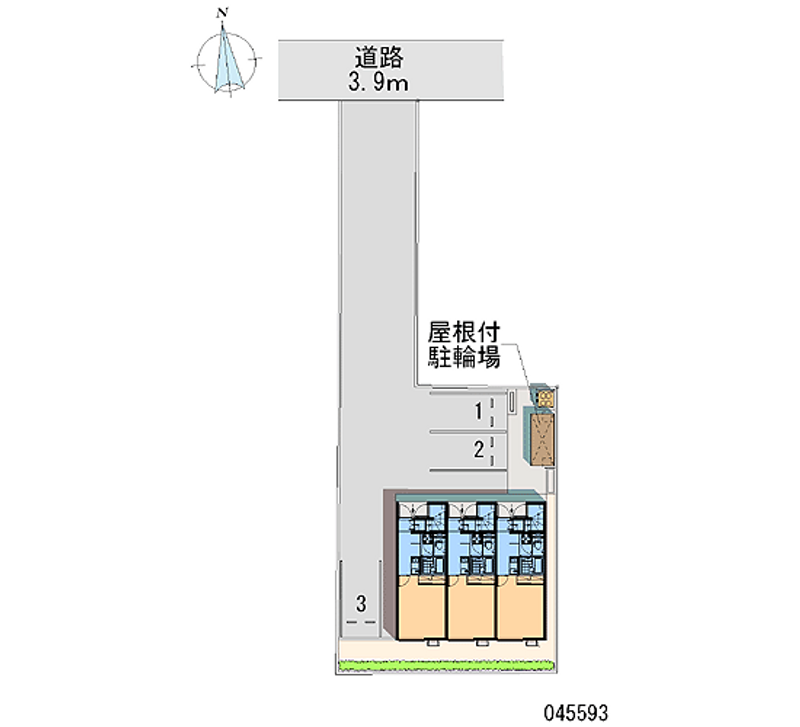 レオネクスト曳馬 区画図