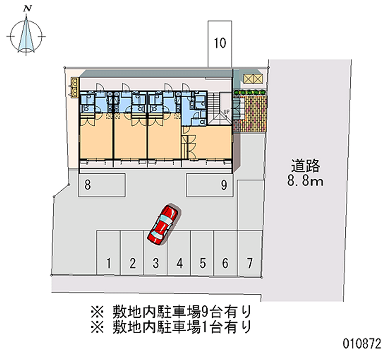 レオパレスＩＲＩＳ 月極駐車場