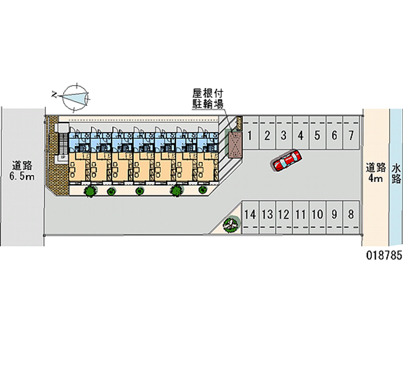 18785月租停車場