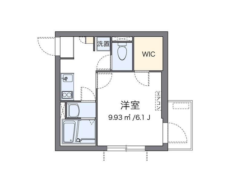 クレイノ南大塚 間取図