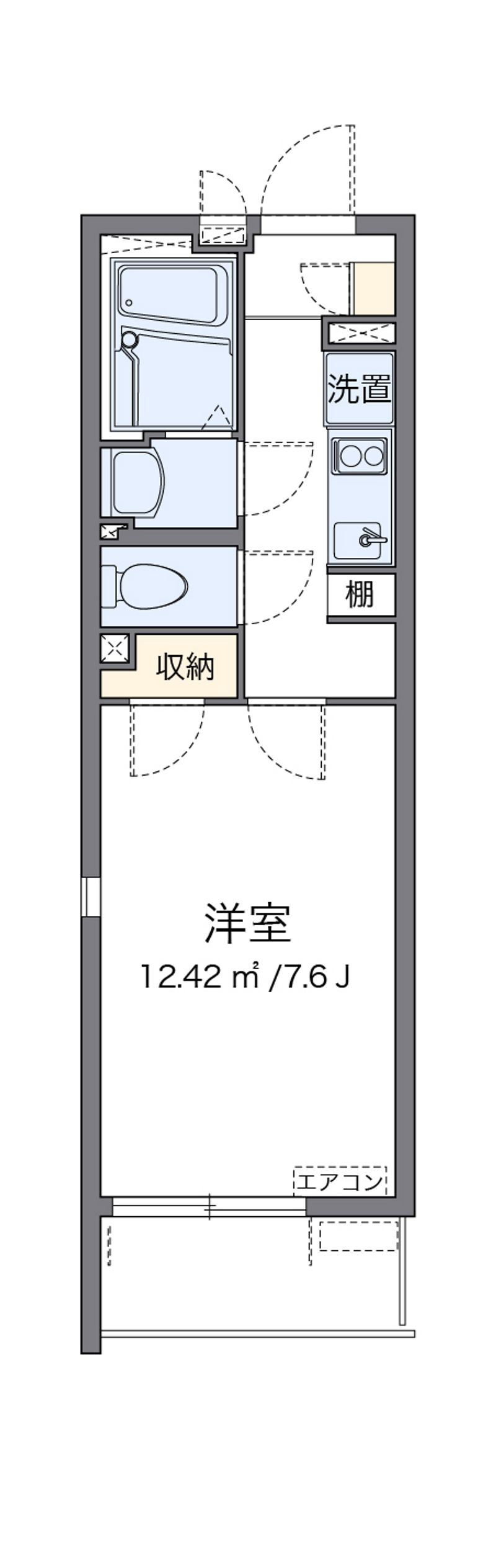 クレイノファインライズ 間取り