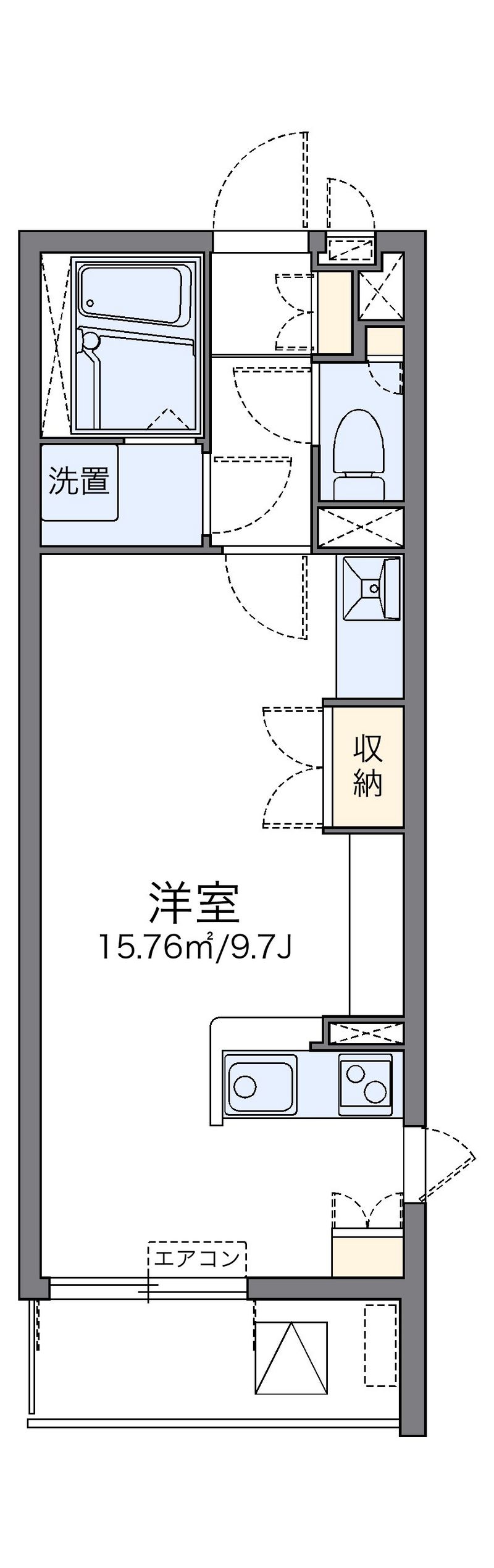 レオネクストパルテノン山王 間取り