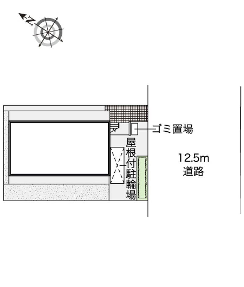 レオパレスアビタンティ 配置図
