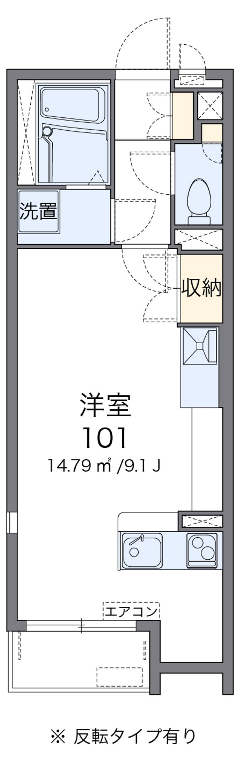 ミランダＴＩＡＲＡ 間取図