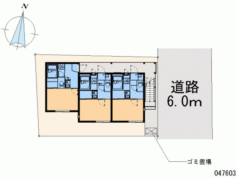 レオパレスグッディ 区画図