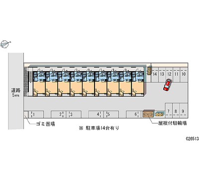 26513 Monthly parking lot