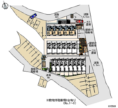 15509 Monthly parking lot