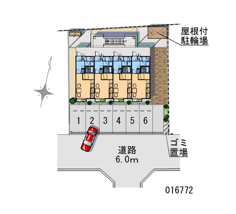 レオパレス幾久富２００２ 月極駐車場